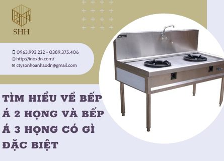 TÌM HIỂU VỀ BẾP Á 2 HỌNG VÀ BẾP Á 3 HỌNG CÓ GÌ ĐẶC BIỆT 